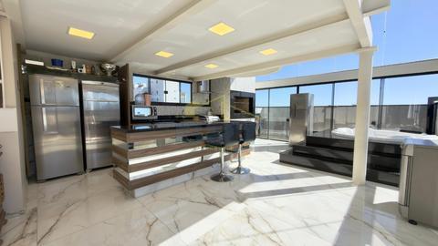 Cobertura à venda em Curitiba, Batel, com 6 quartos, com 344 m², Edifício Viareggio